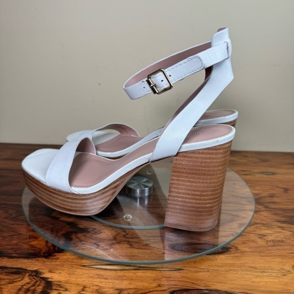 Nordstrom Anita Ankle Strap Platform Sandal in Ivory - Picture 8 of 16